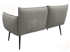 Диван прямой Лига-083 ( рогожка Амур 02 бежевый )