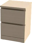 Комод Варма 2  дуб беленый