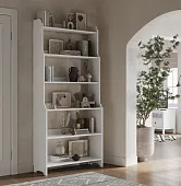 Стеллаж «Вествик» арт.414135002300 /Белый лак/