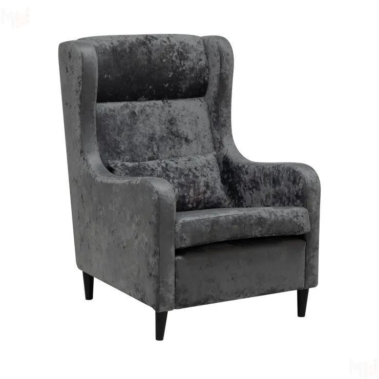 Кресло Leset Хилтон (Crash LUX 15 (антрацит))