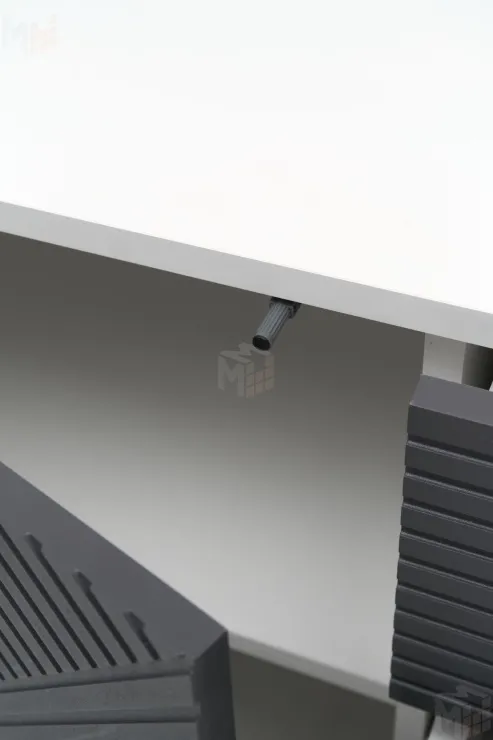 Комод Копенгаген (Белый/серый графит)