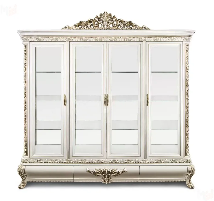 Сервант Алсу белый глянец