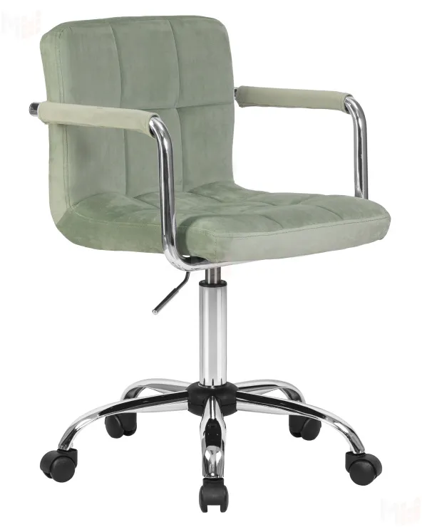 Офисное кресло для персонала DOBRIN TERRY (мятный велюр (MJ9-87)) Офисное кресло для персонала DOBRIN TERRY (мятный велюр (MJ9-87))