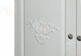 Шкаф 4-х дверный Мария-Луиза 4 Бодега Белый