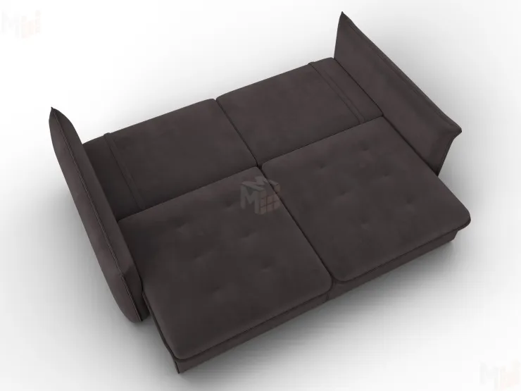 Диван прямой Лига-100 НПБ ( SEVEN 727 коричневый )