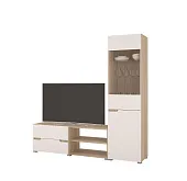 Гостиная Анталия-1 (сонома/белый софт) Гостиная Анталия-1 (сонома/белый софт)