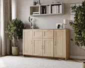 2.02.03.300.3 СИРИУС тумба 4 двери и 2 ящика 156х95 сонома RU 2.02.03.300.3 СИРИУС тумба 4 двери и 2 ящика 156х95 сонома RU