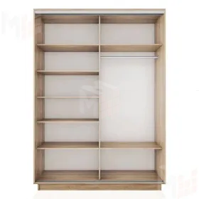 Шкаф-купе Лоял 2-х дверный (ДСП) 140 см.