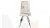 Стул Аспен К3 Черный муар, Велюр Wellmart Dark Beige