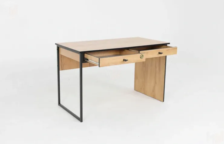 Стол письменный Берген 6  Дуб Крафт Золотой