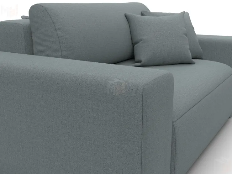 Кресло Лига-036 НПБ ( Амур серый )