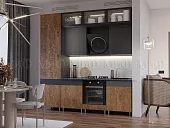 Кухня Техно-5 2,4 компоновка №2