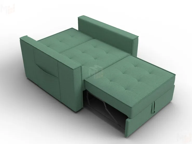 Кресло-кровать Лига-104 (80) ( Амур 11 зеленый )