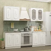 Кухня Лиза-2 (1,6) белый глянец