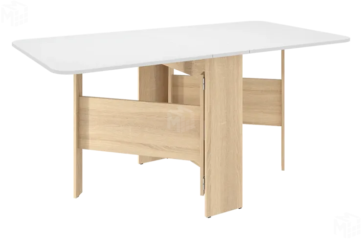 Стол-книжка раскладной Мечта 2 дуб сонома/белый Стол-книжка раскладной Мечта 2 дуб сонома/белый