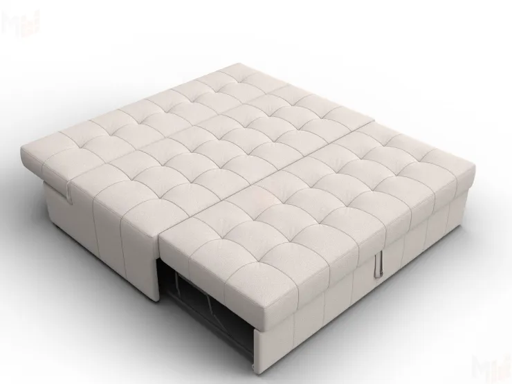 Диван прямой Лига-107 (160) ( JOLY 05 бежевый )