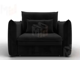 Кресло Лига-100 НПБ ( SEVEN 35 черный )