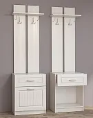 Вешалка с обувницей Иннэс 6 МДФ Вешалка с обувницей Иннэс 6 МДФ