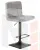 Стул барный DOBRIN DOMINIC (серый велюр (MJ9-75))