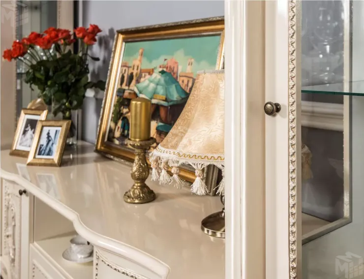 Гостиная Джоконда крем глянец