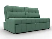 Диван прямой Лига-107 (140) ( Амур 11 зеленый )