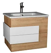 Тумба подвесная под умывальник "Эйфория 60 Best" В2 Домино