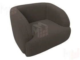 Кресло Лига-041 ( Амур 05 коричневый )