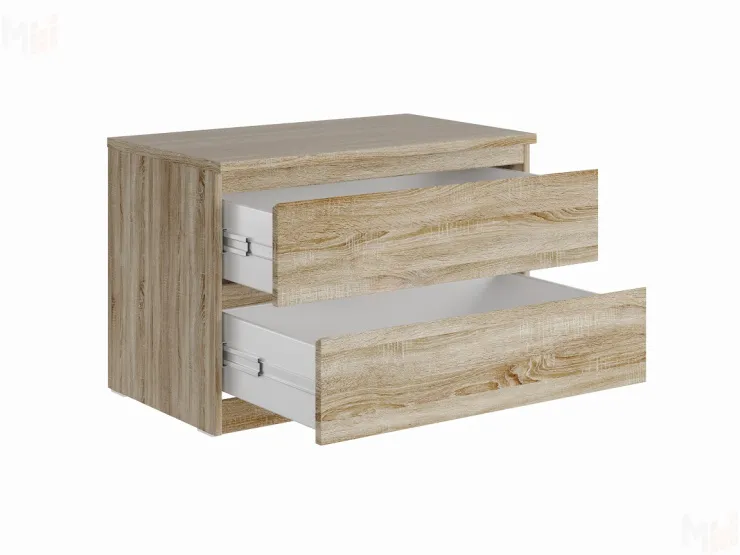 Комод Мальта 2 ящика (сонома) Комод Мальта 2 ящика (сонома)