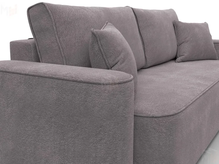 Диван прямой Лига-118 НПБ ( LAIM 04 бежевый )