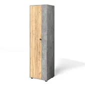 Шкаф Мини-Лайт МЛ-2 Дуб крафт золотой/ателье светлое