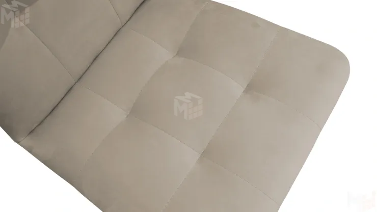 Стул Аспен К1С Белый матовый, Велюр Confetti Smoke