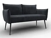 Диван прямой Лига-083 ( TOWER 11 темно-серый )