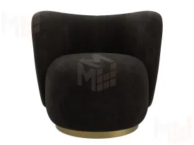 Кресло Лига-072 ( BRUT 17 коричневый )