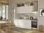 Кухонный гарнитур Челси 2,0 (белый/белый, сонома)