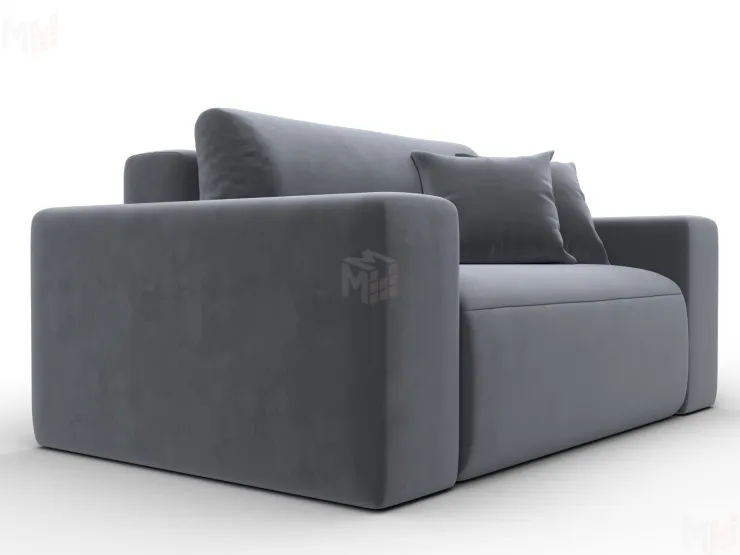 Кресло Лига-036 НПБ ( SEVEN 17 серый )