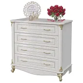 Комод Да Винчи СД-05 (белый патина) Комод Да Винчи СД-05 (белый патина)
