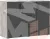 Комод Сильвия 3 ящика 2 двери Графит/Дуб Юкон