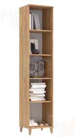 Пенал закрытый Ирис  Браш Мени Грин/Дуб Крафт