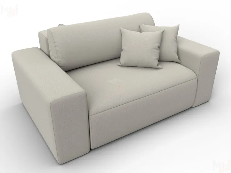 Кресло Лига-036 НПБ ( Амур бежевый )