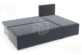 Угловой диван Рим Светло-серый, Темно-серый Угловой диван Рим Светло-серый, Темно-серый