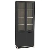 Шкаф для книг AURELIO 8 Антрацит