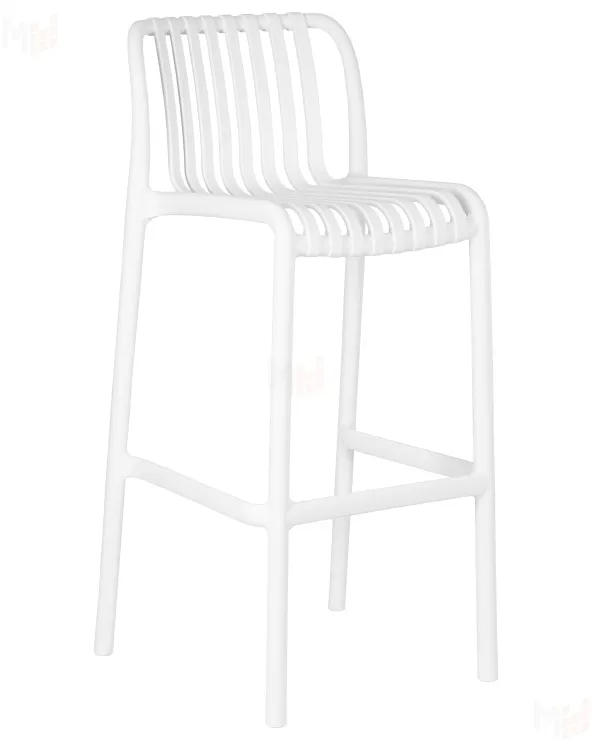 Стул барный DOBRIN CHLOE BAR (белый)