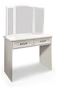 Туалетный столик Мишель белый матовый, без зеркала Туалетный столик Мишель белый матовый, без зеркала