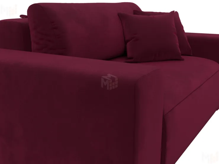 Кресло Лига-036 НПБ ( Бордовый )