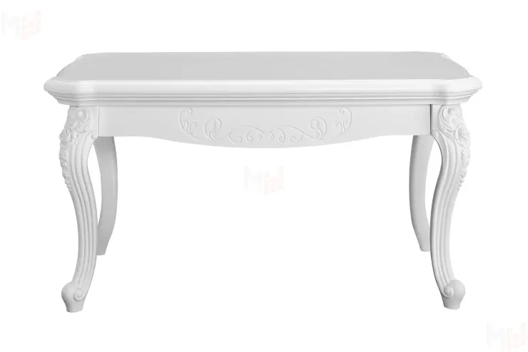 Столик прямоугольный Мишель белый матовый Столик прямоугольный Мишель белый матовый