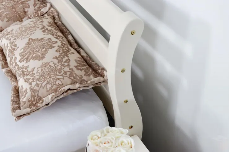 Кровать Аврора белый полупрозрачный 1600х2000 Кровать Аврора белый полупрозрачный 1600х2000