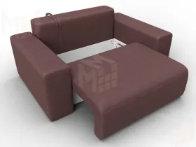 Кресло Лига-036 НПБ ( JOLY 09 бордовый )