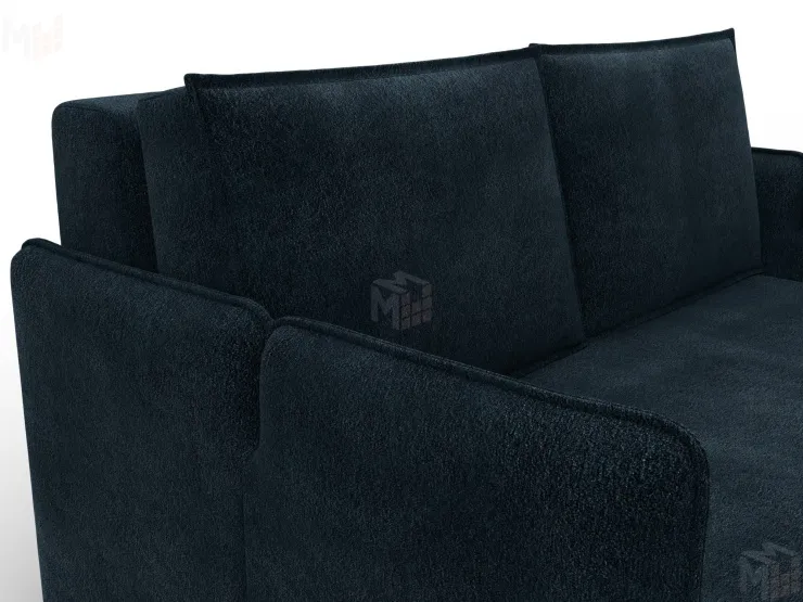 Диван прямой Лига-117 ( LAIM 21 графит )