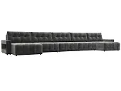 Диван П-образный с полками Лига-053 НПБ МегаЛонг