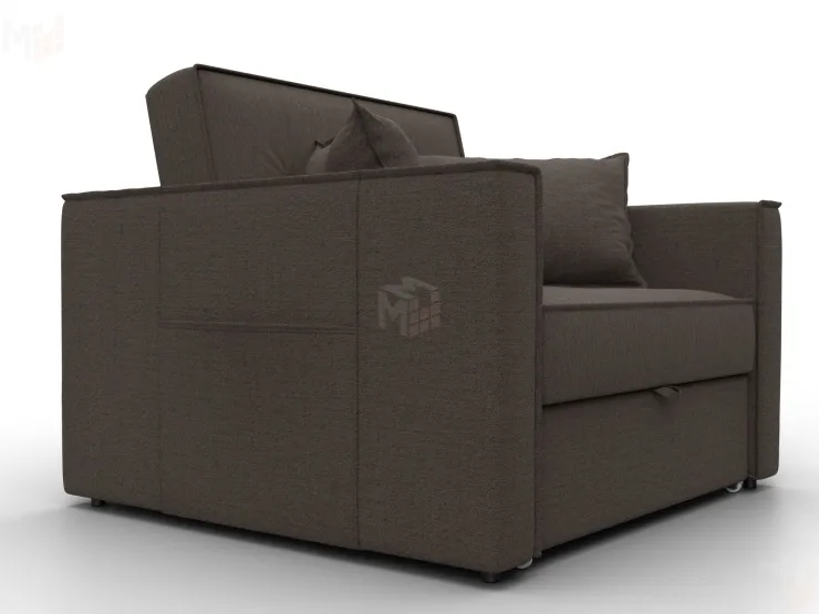 Кресло-кровать Лига-104 (80) ( Амур 05 коричневый )